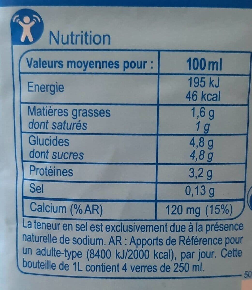 Carrefour Lait des campagnes packshot