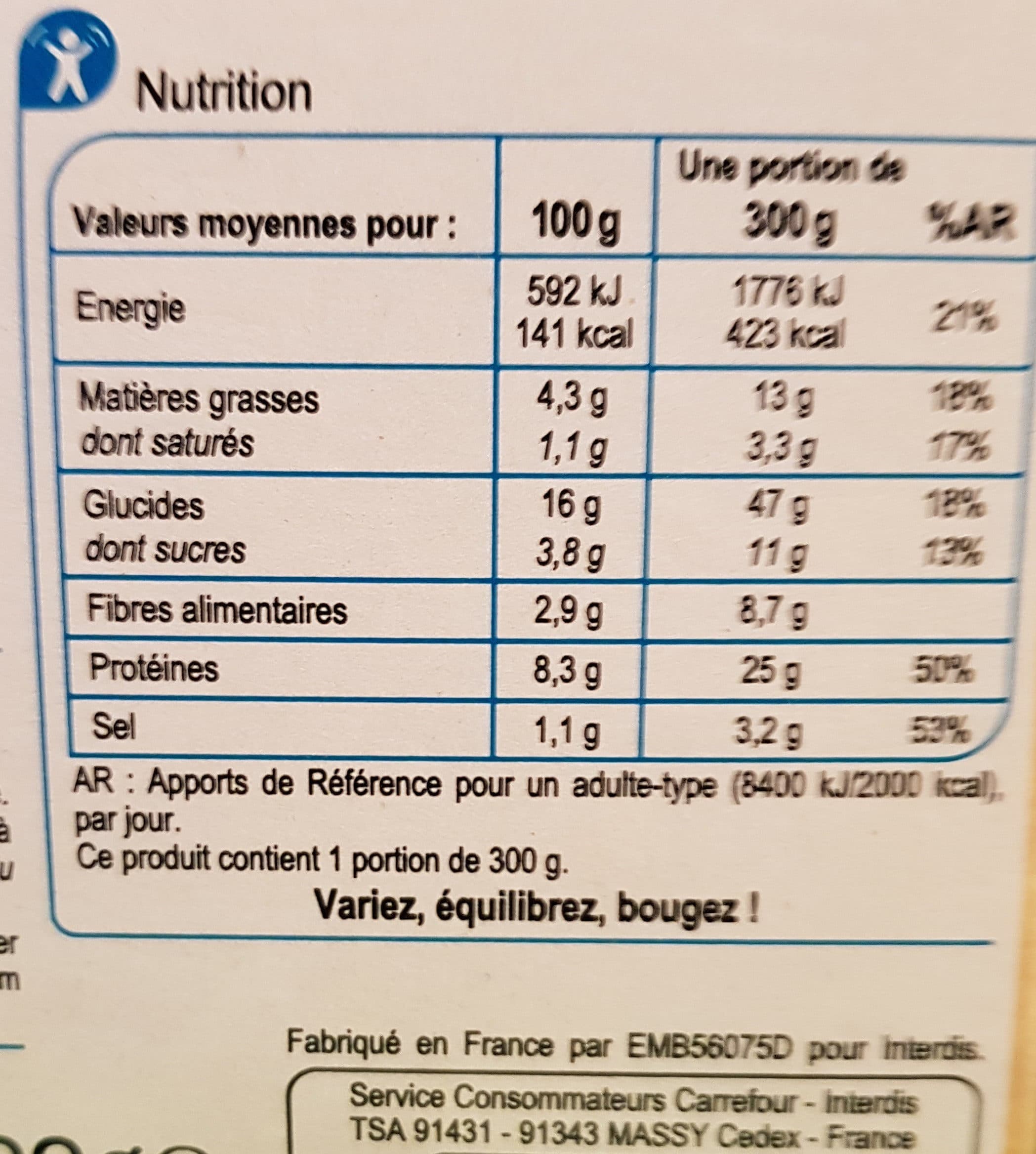 bon app' Riz & légumes poulet à l'indienne Sauce Tandoori packshot