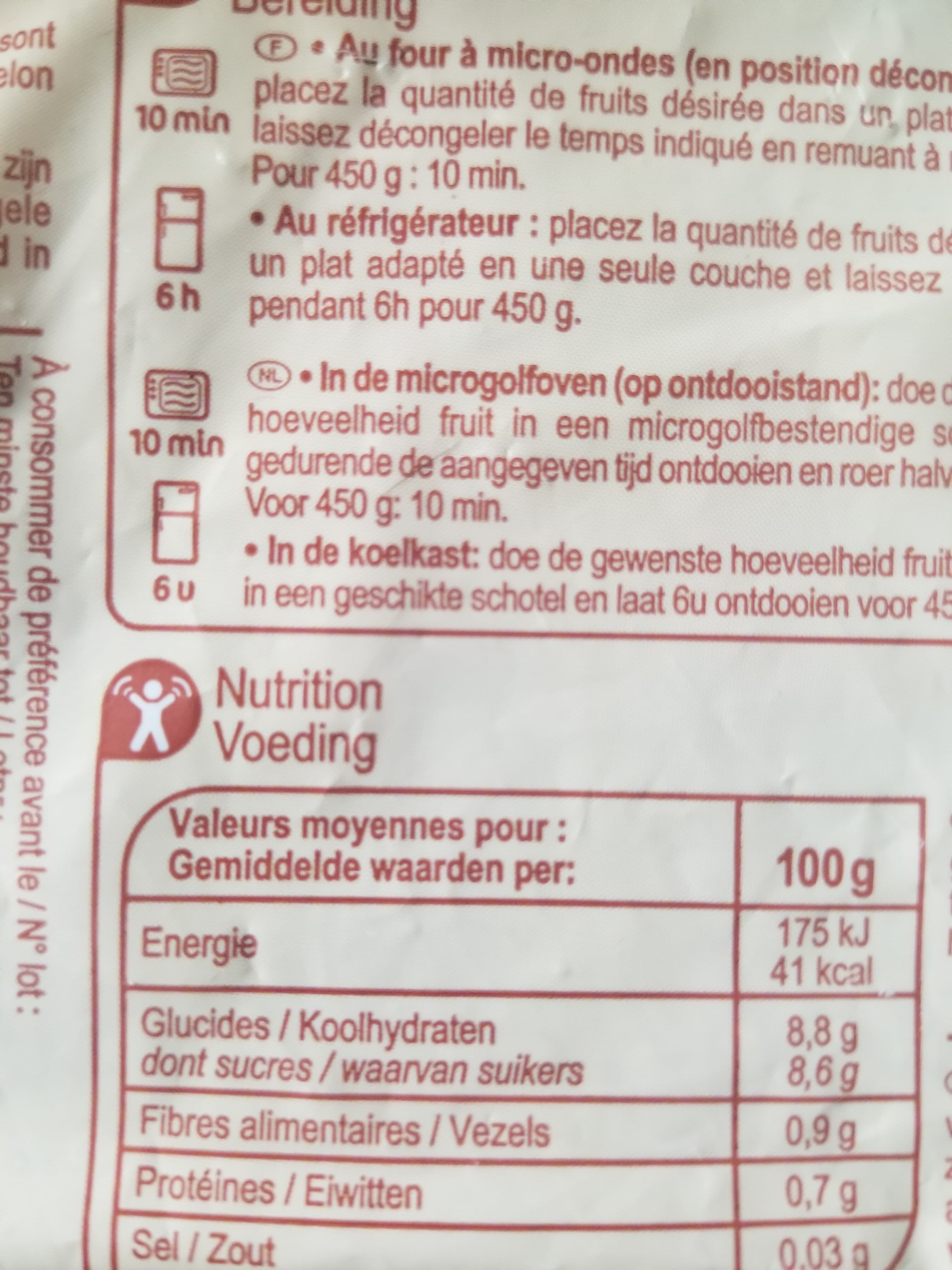 Carrefour Melon En billes packshot