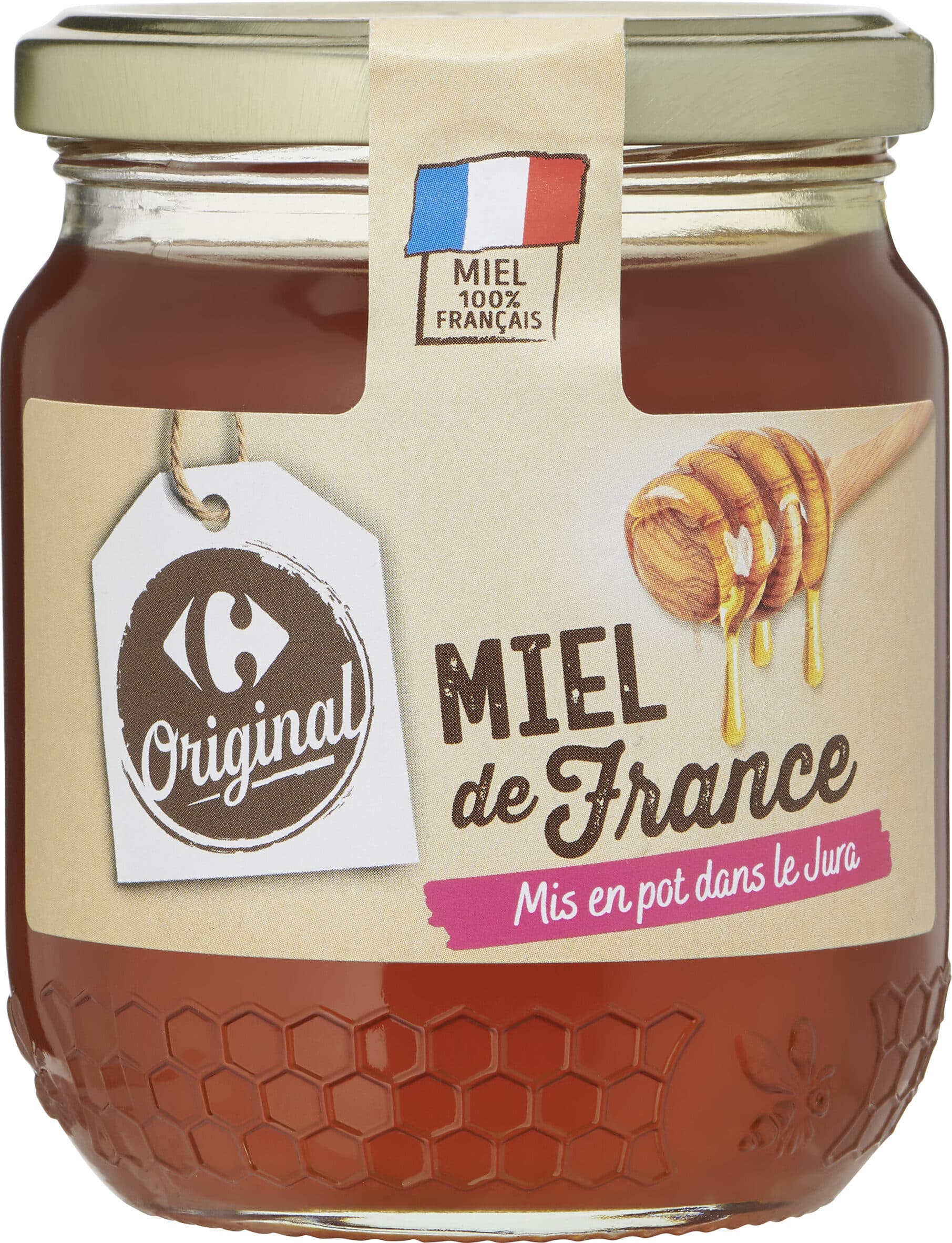 Carrefour Miel de france packshot