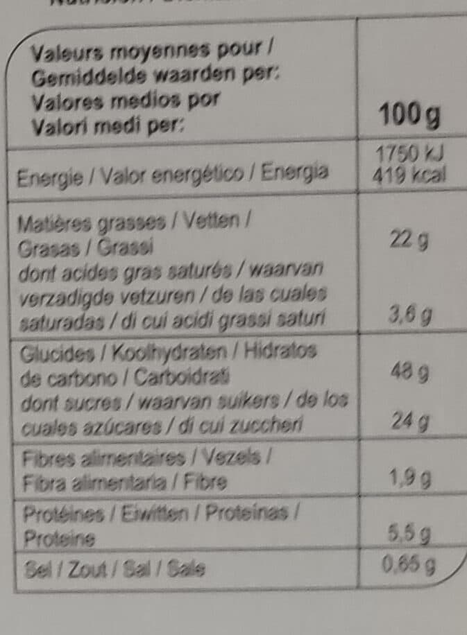 Carrefour Mini mabre au chocolat packshot