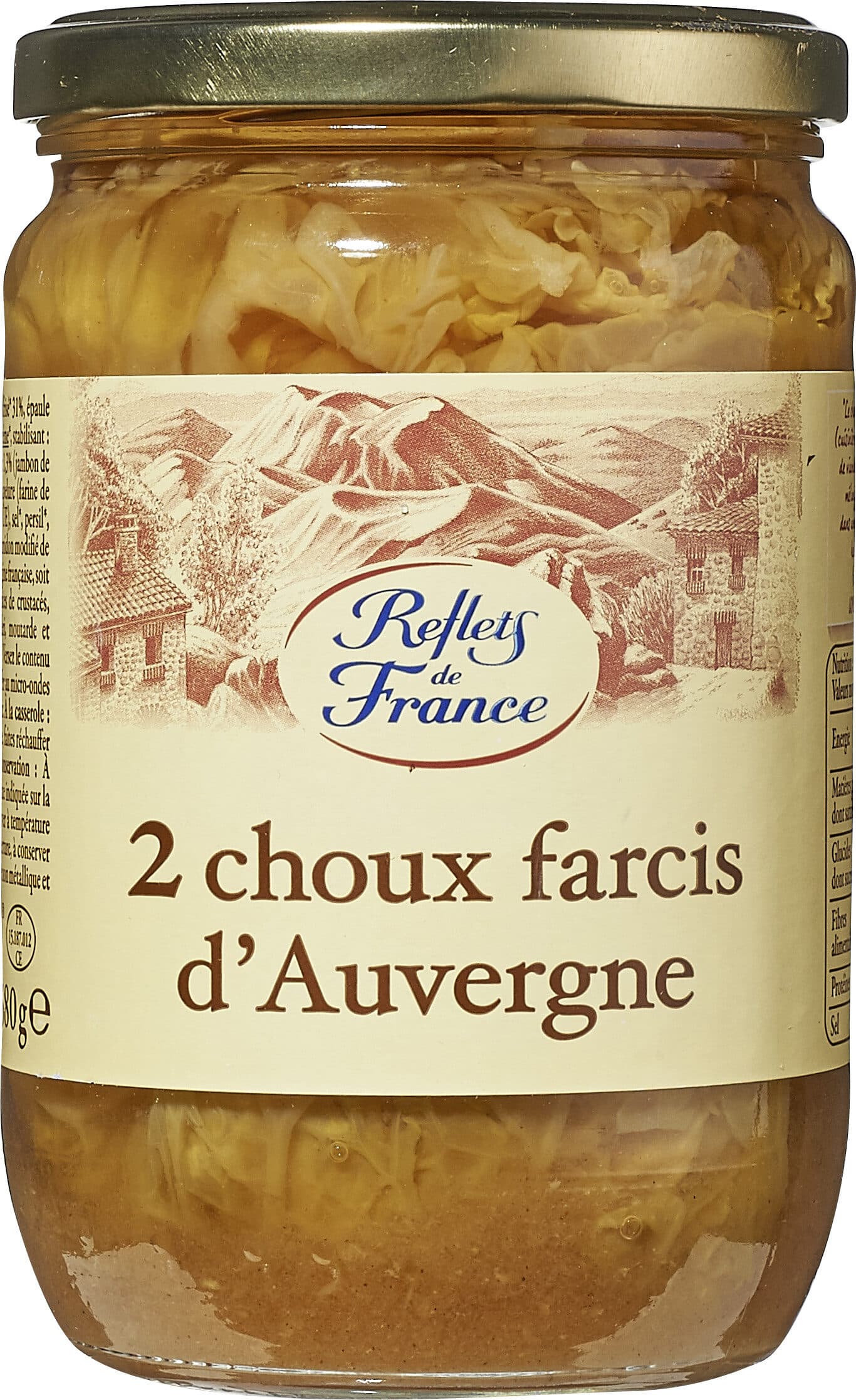 Carrefour 2 choux farcies d'auvergne packshot