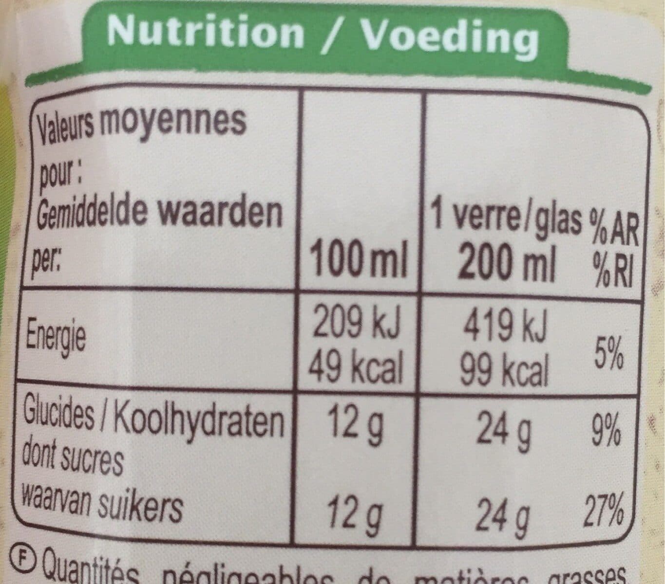 Carrefour BIO 100% pur jus MULTIFRUITS packshot