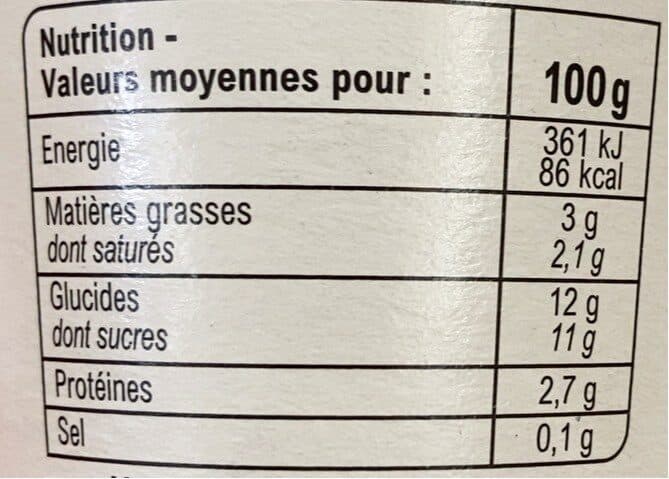 Bon App’ Yaourt à boire Vanille packshot