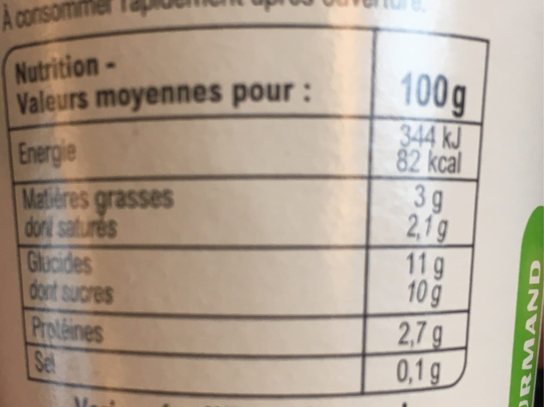 Carrefour Bon’app Citron Yaourt à boire au lait entier packshot