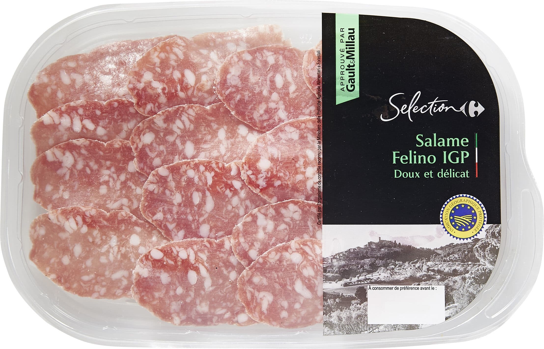 Carrefour Salame Felino IGP packshot