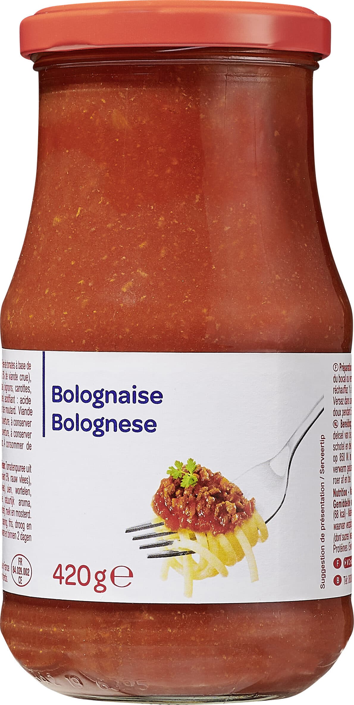 Carrefour Bolognaise packshot