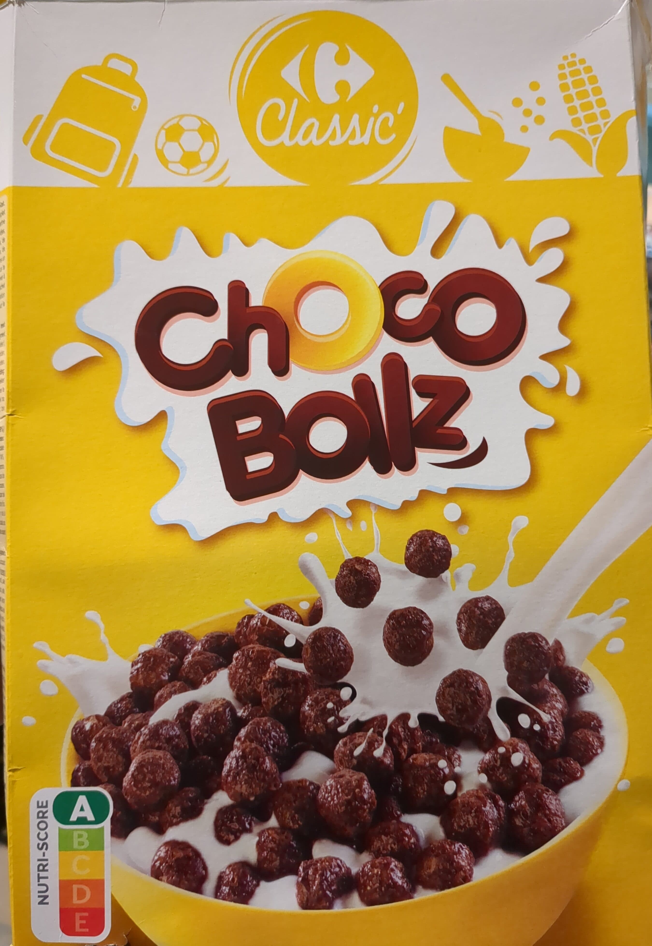 Carrefour Choco Bollz packshot