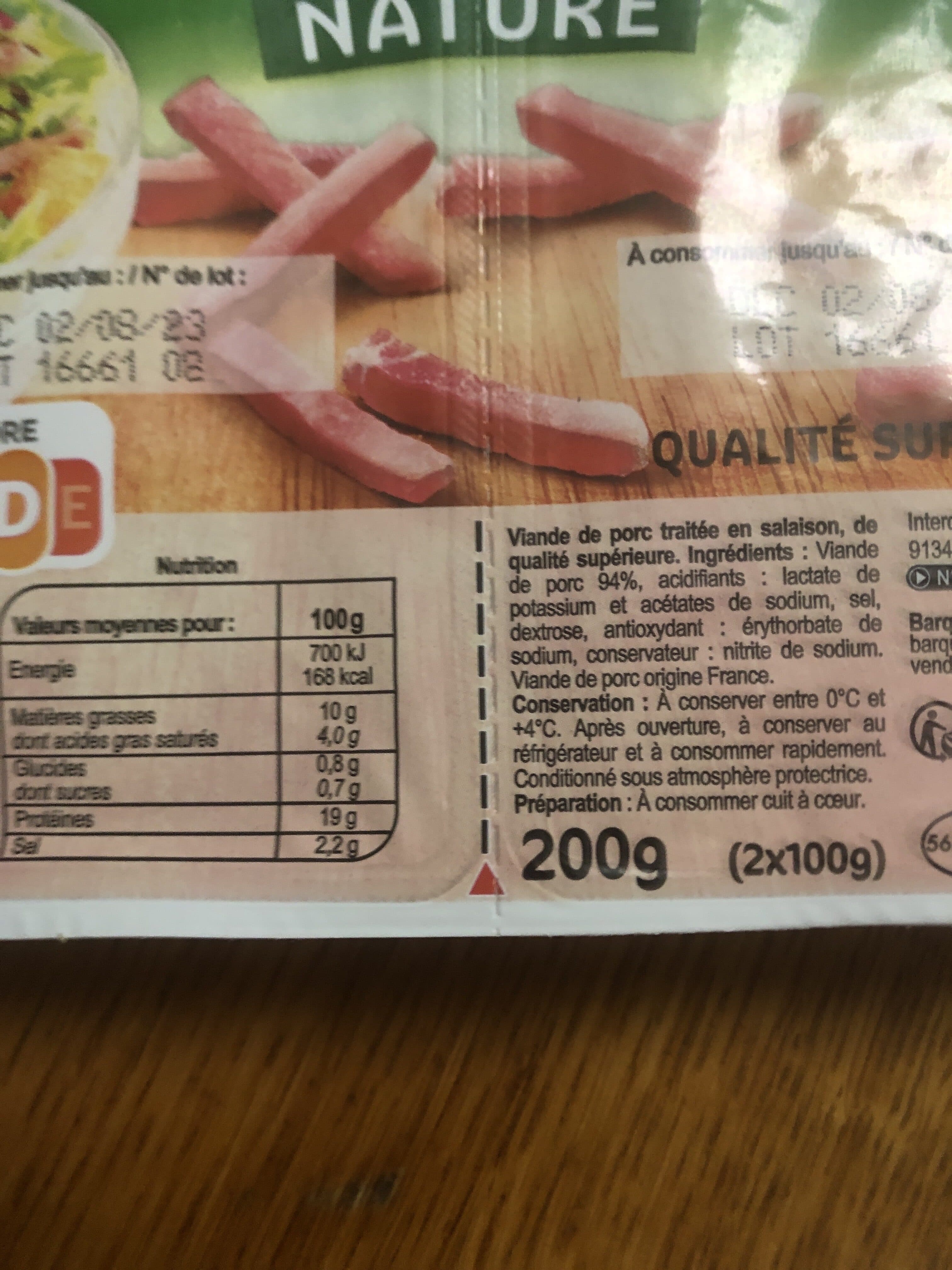 Carrefour Allumettes Nature packshot