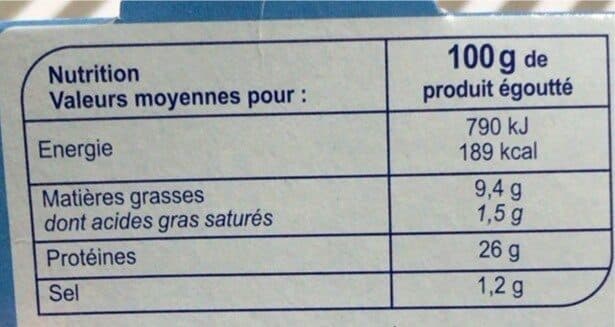 Carrefour Thon entier à l'huile d'olive extra vierge packshot
