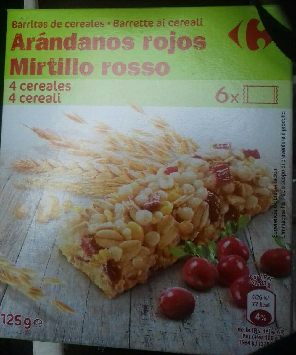 Carrefour Sabor cranberry packshot