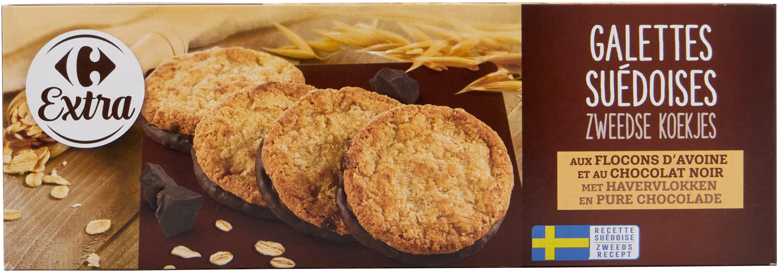 Carrefour Galettes suédoises packshot