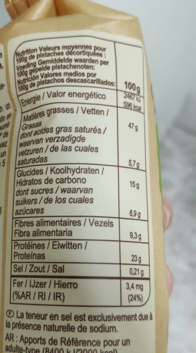 Carrefour Pistachos tostados packshot