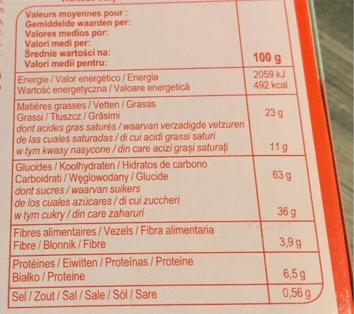 Carrefour Pocket bingo au chocolat packshot