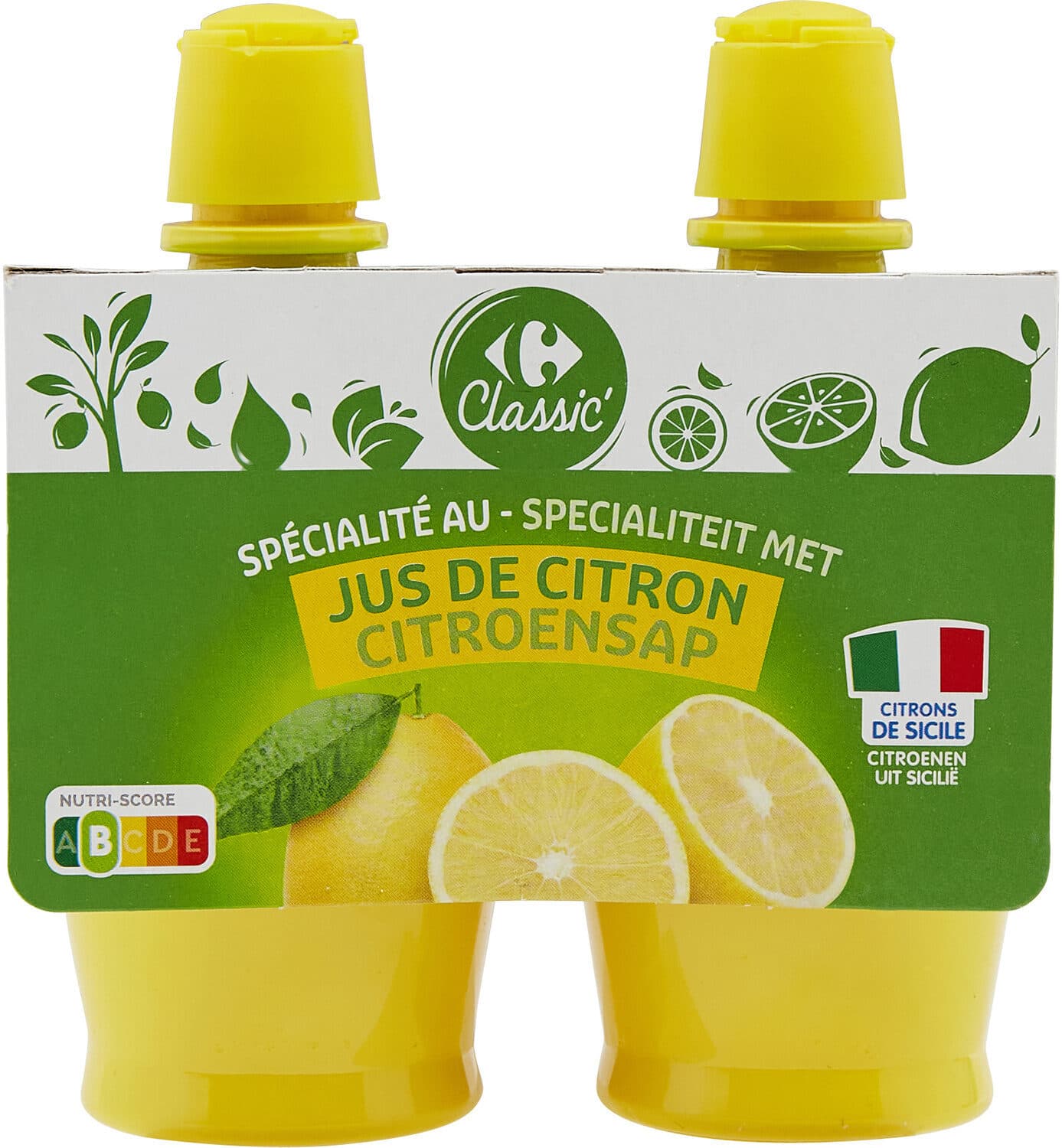 Carrefour Spécialité au Jus de Citron packshot
