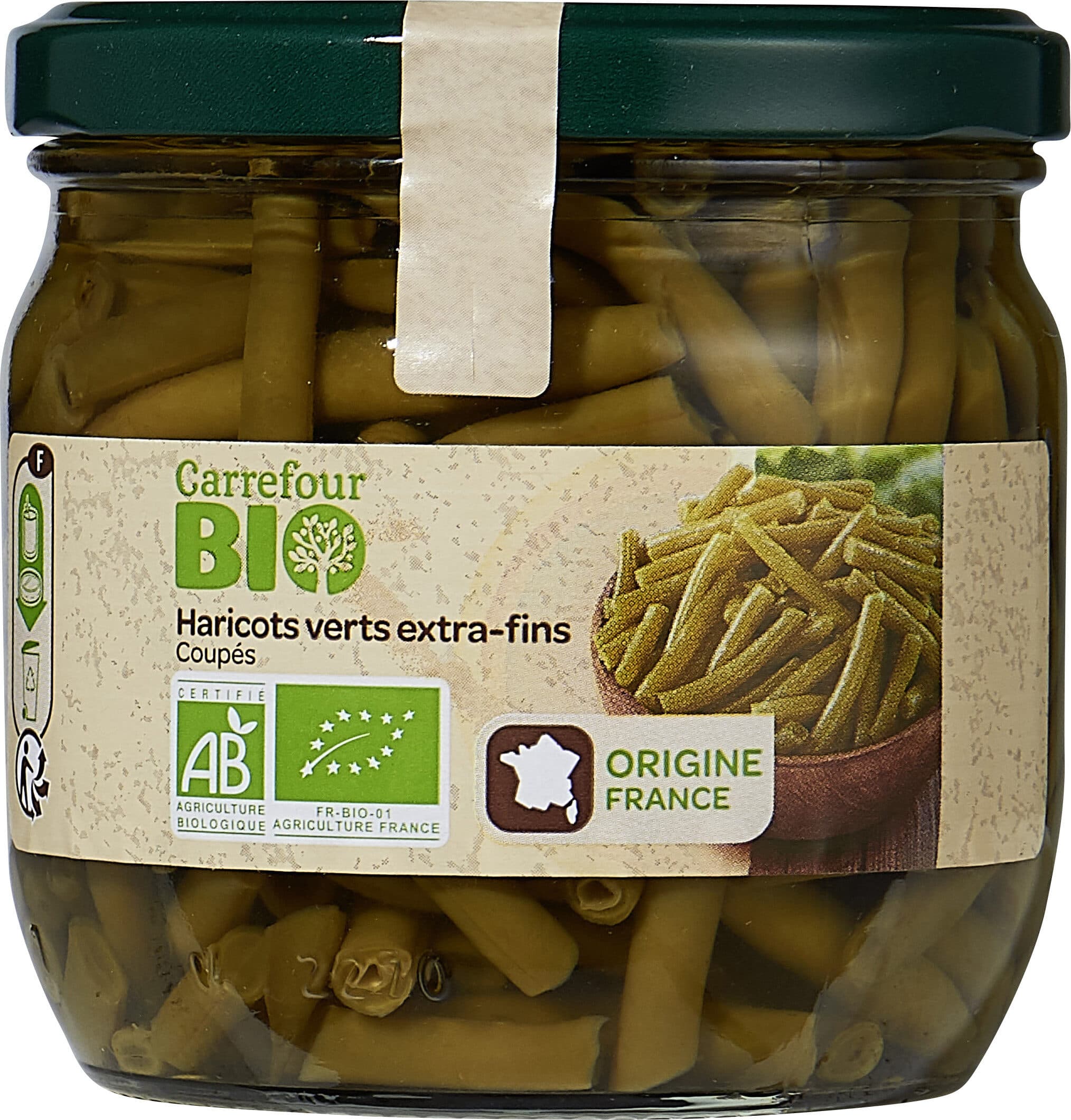 Bio Carrefour Haricots verts packshot