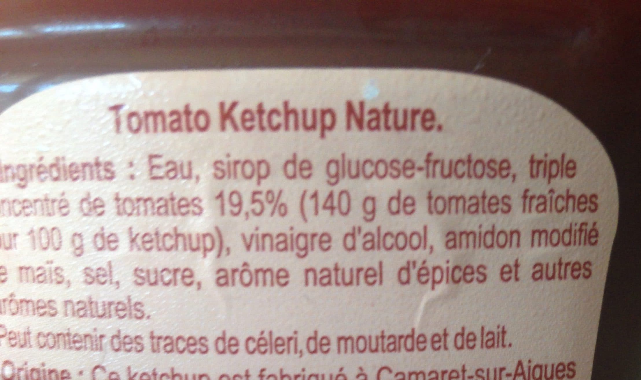 Carrefour Tomato ketchup packshot