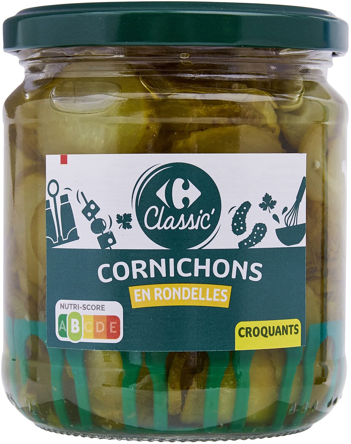 Carrefour Cornichons packshot