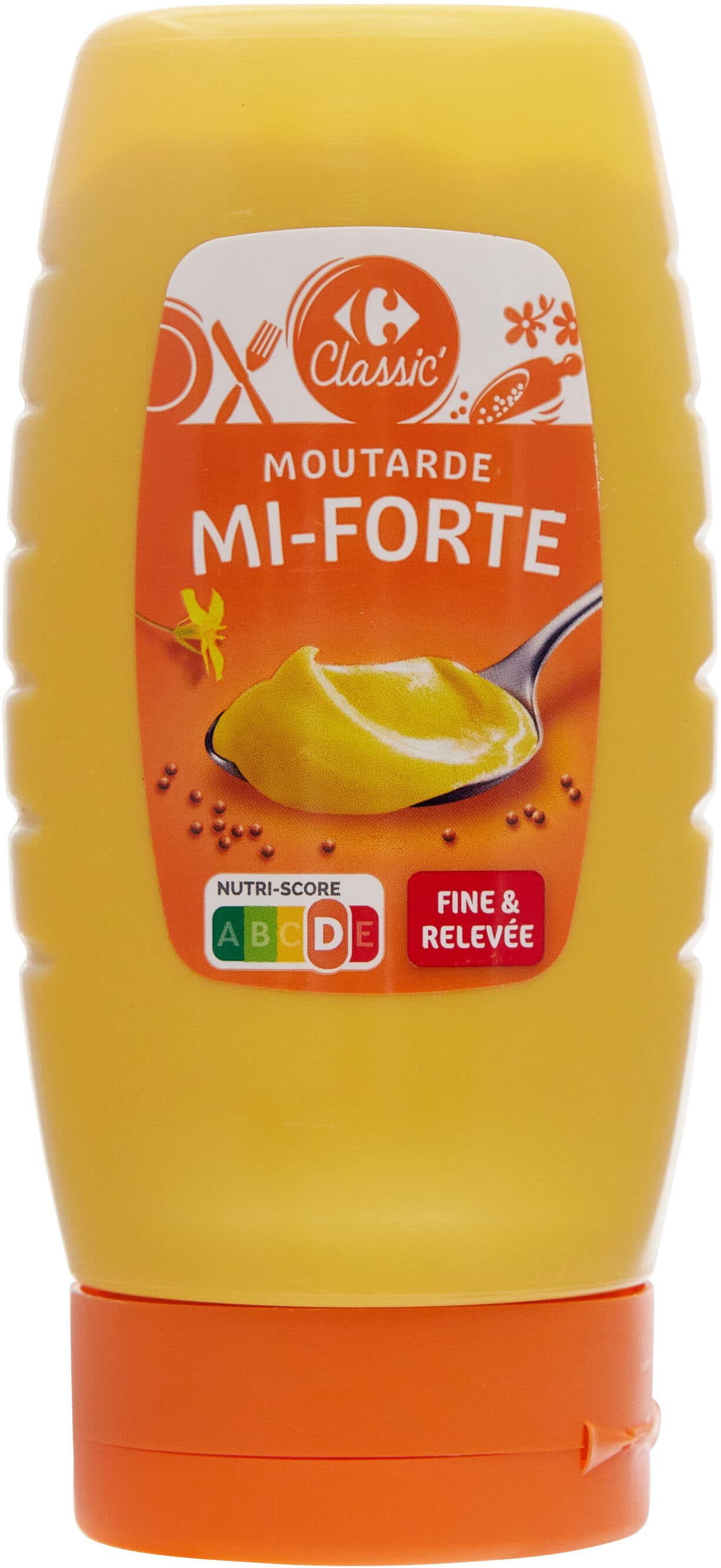 Carrefour Moutarde mi-forte packshot
