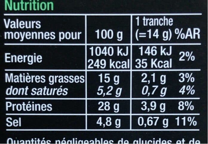 Carrefour Prosciutto di San Daniele AOP packshot