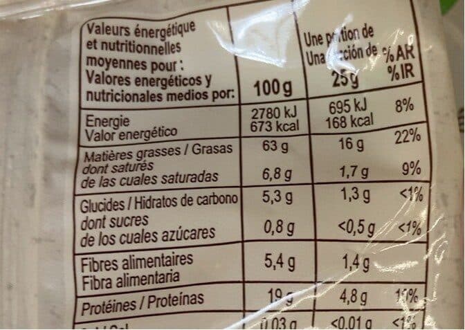 Carrefour BIO Cerneaux de noix packshot