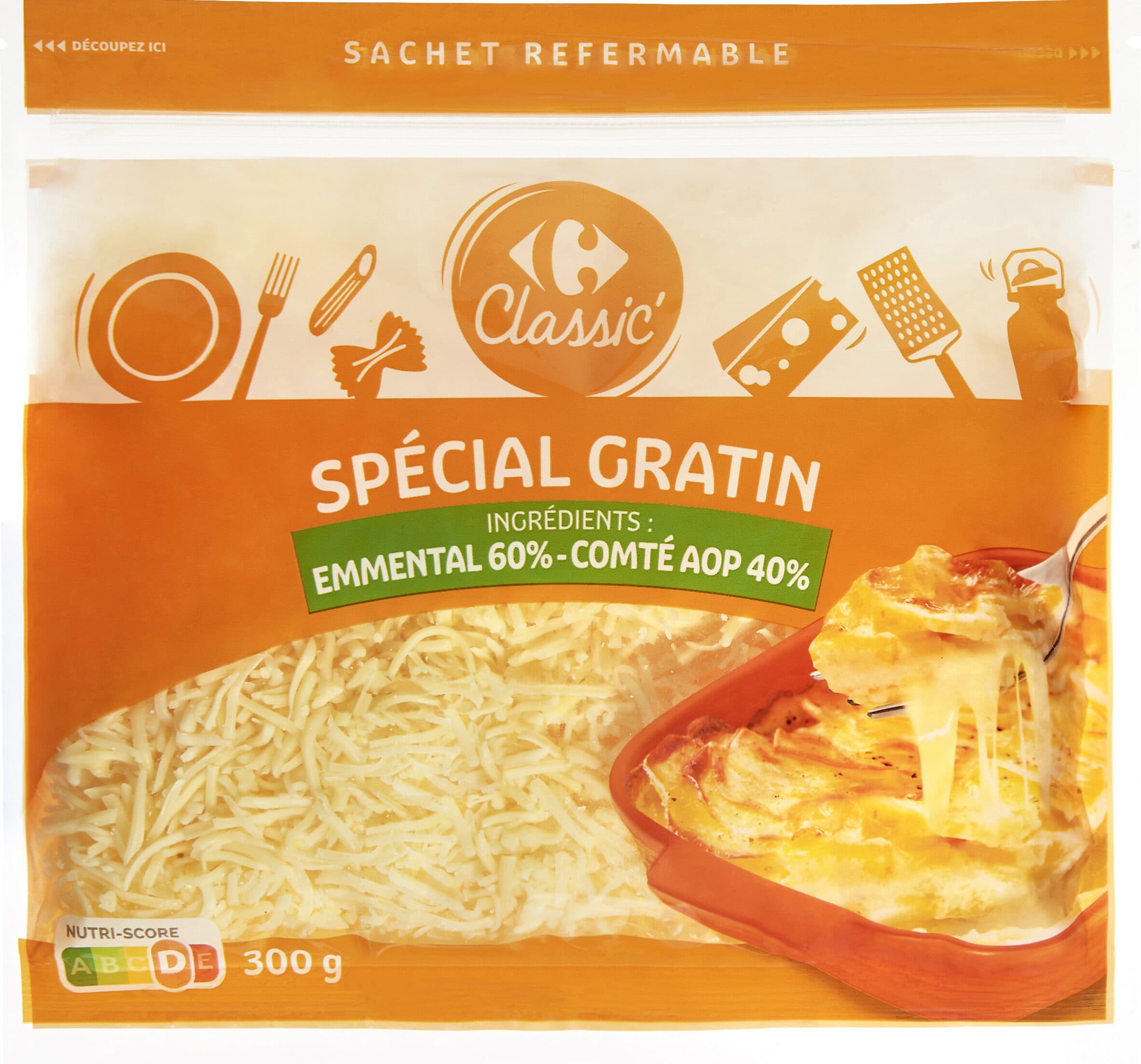 Carrefour Spécial Gratin packshot