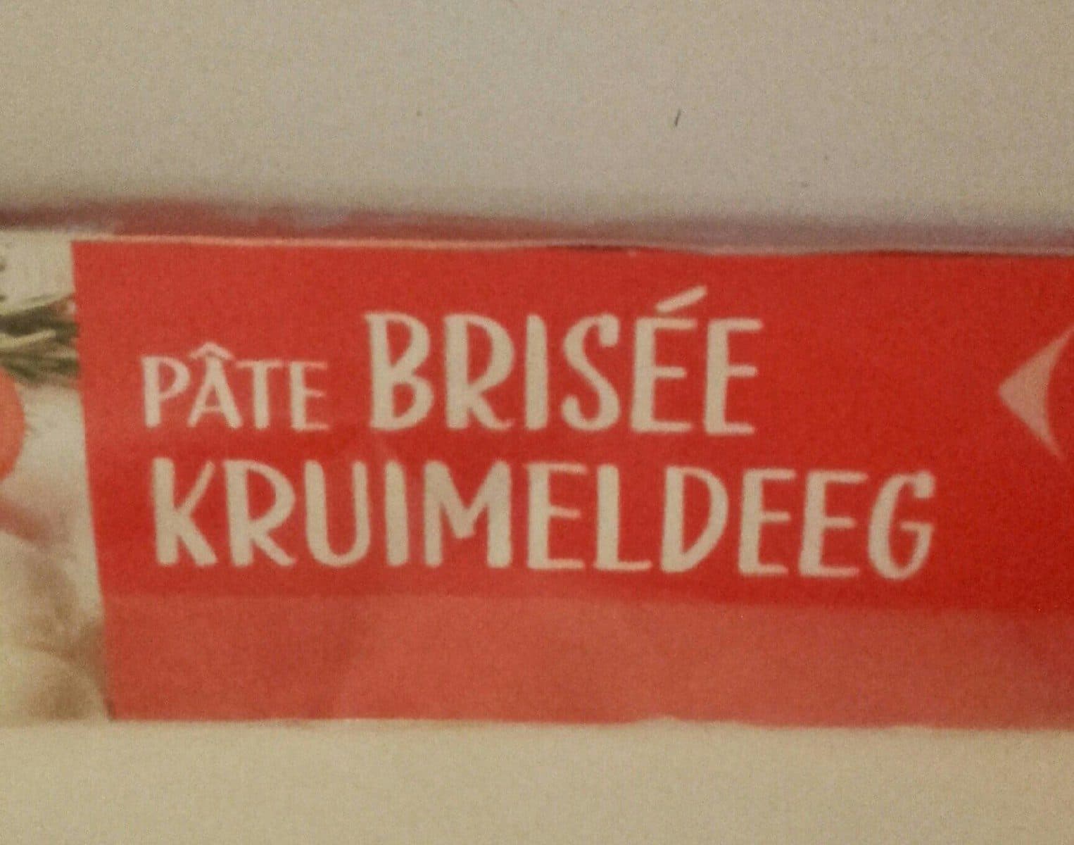 Carrefour Pâte brisée packshot
