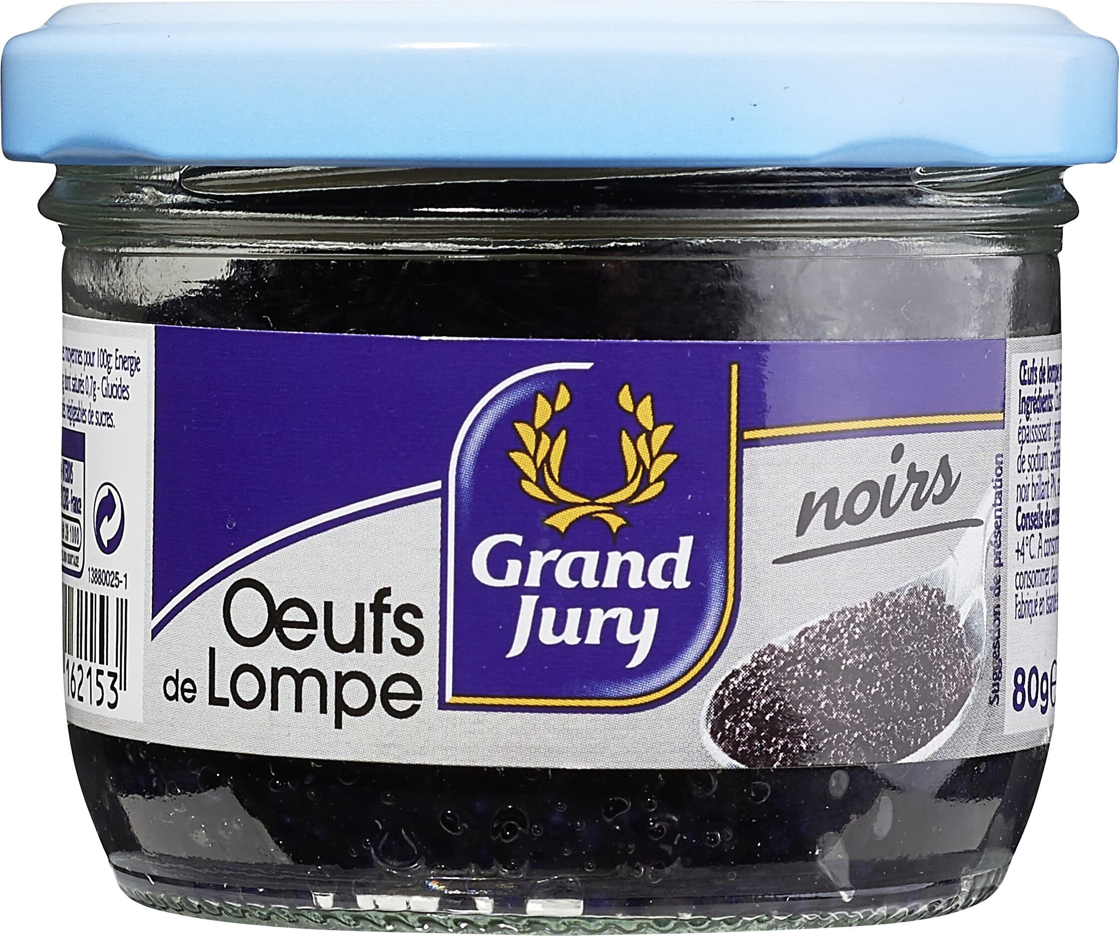 Grand Jury Oeufs de Lompe noirs packshot