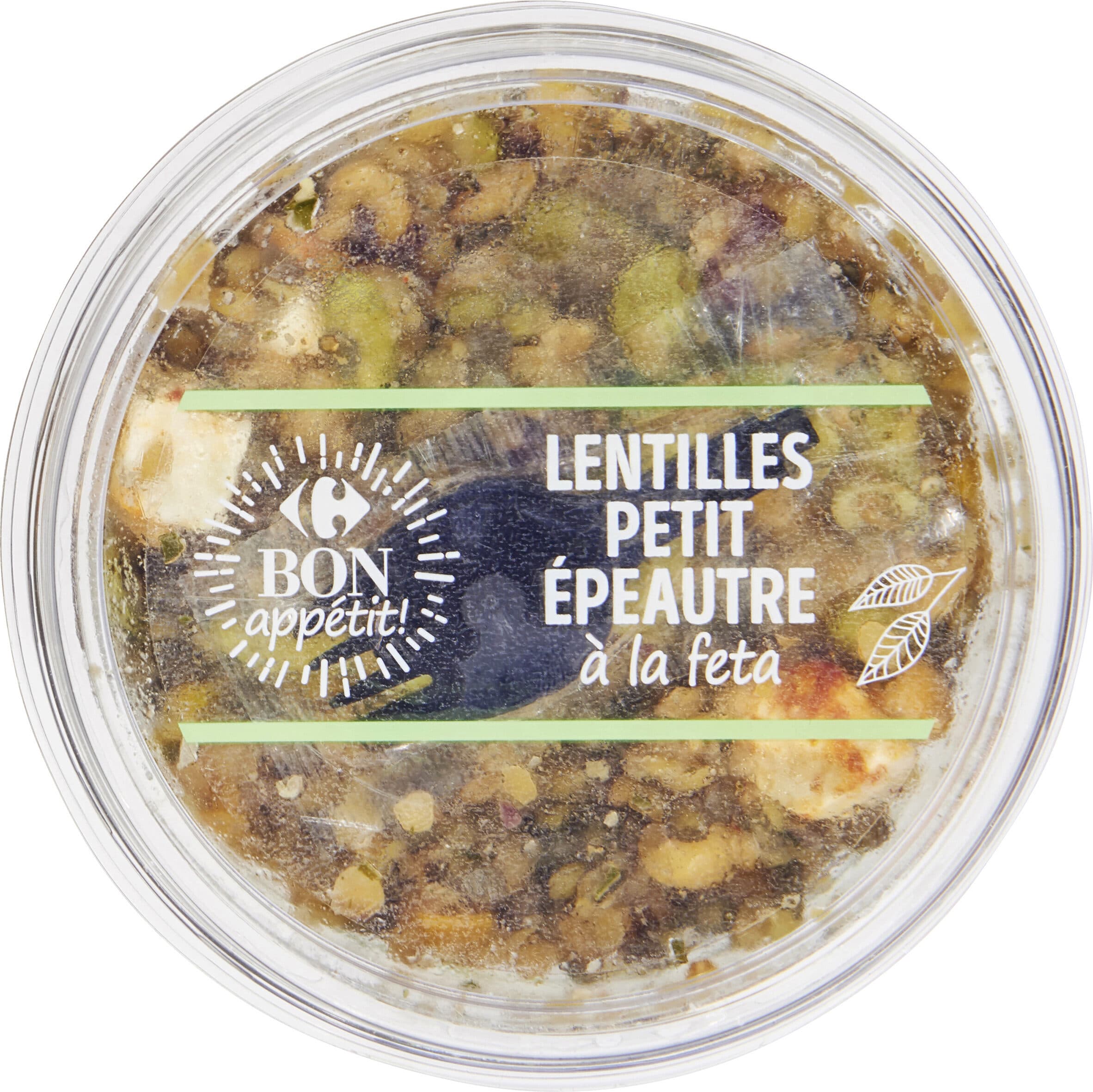 Carrefour MINI BOWL LENTILLES Petit épeautre, feta AOP packshot