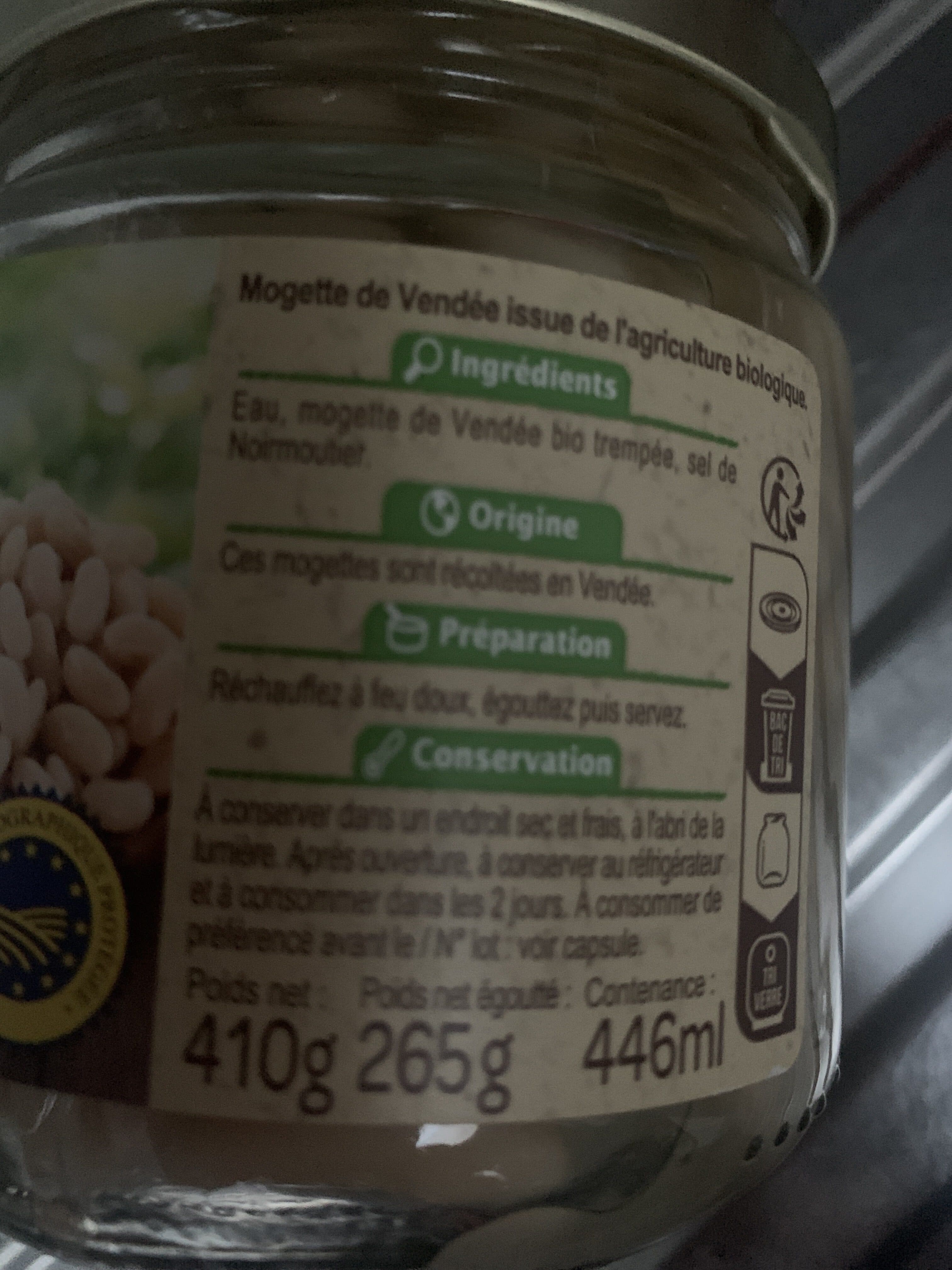 Carrefour Mogette de Vendée packshot