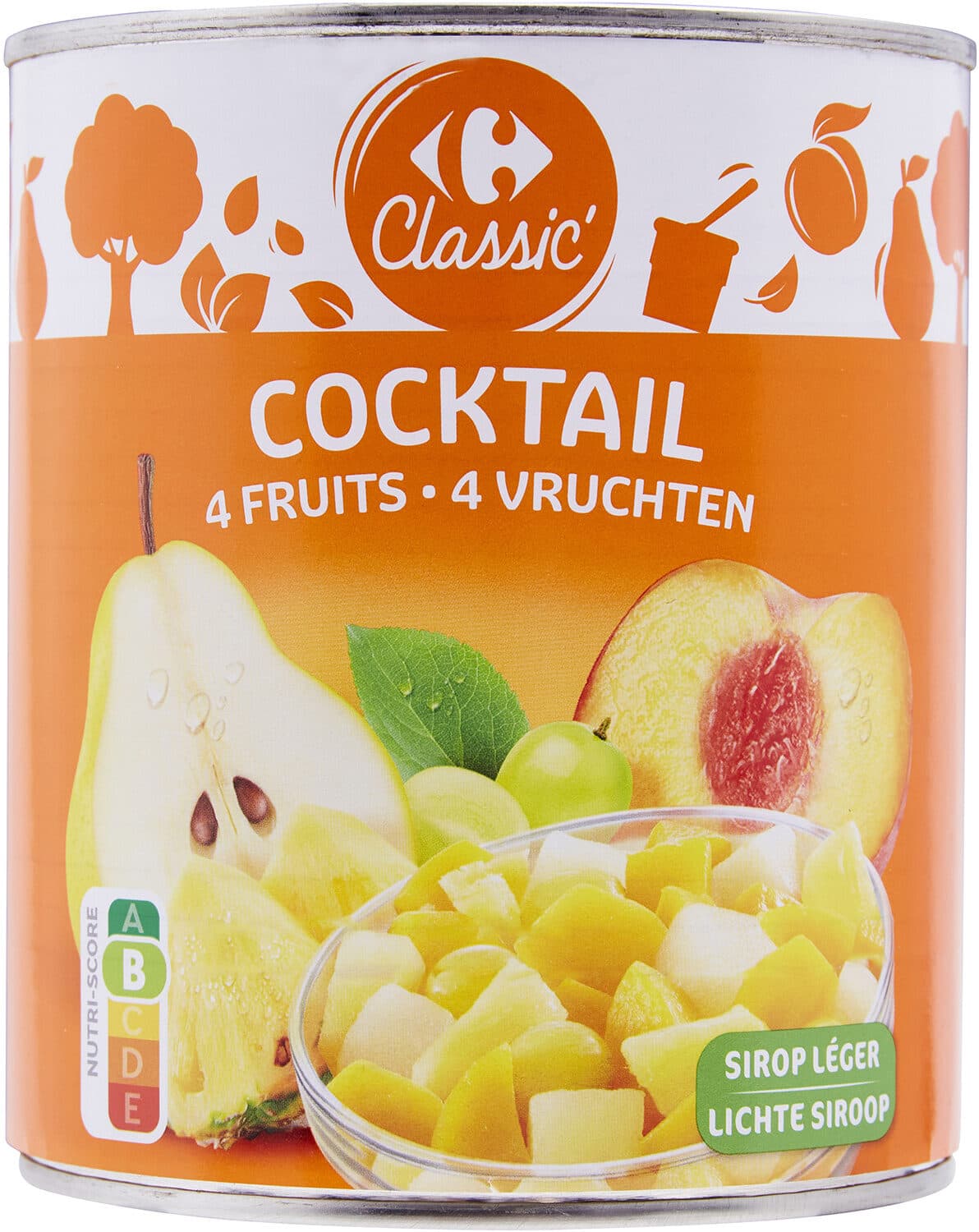 Carrefour Cocktail 4 fruits packshot