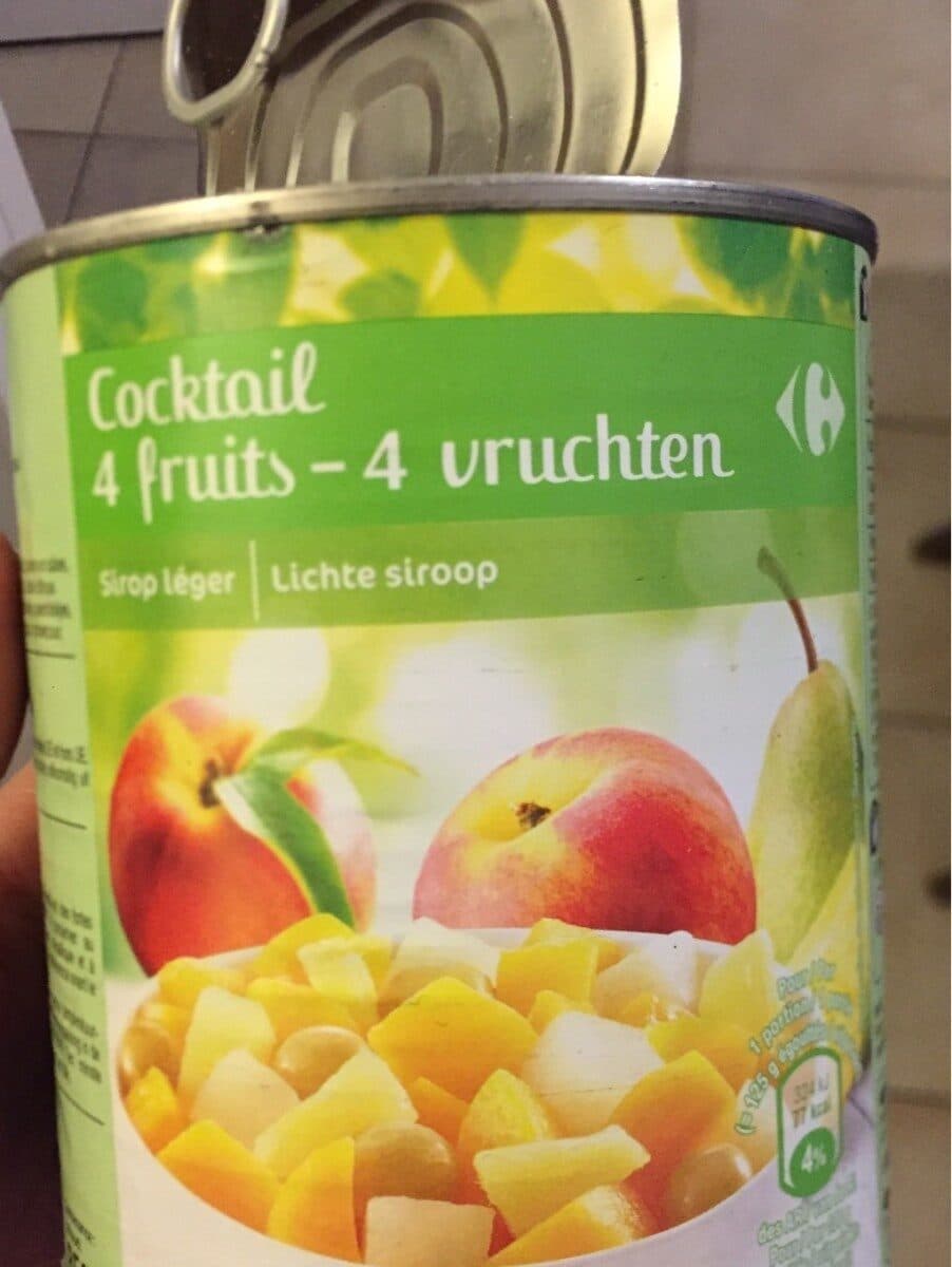 Carrefour Cocktail 4 fruits packshot