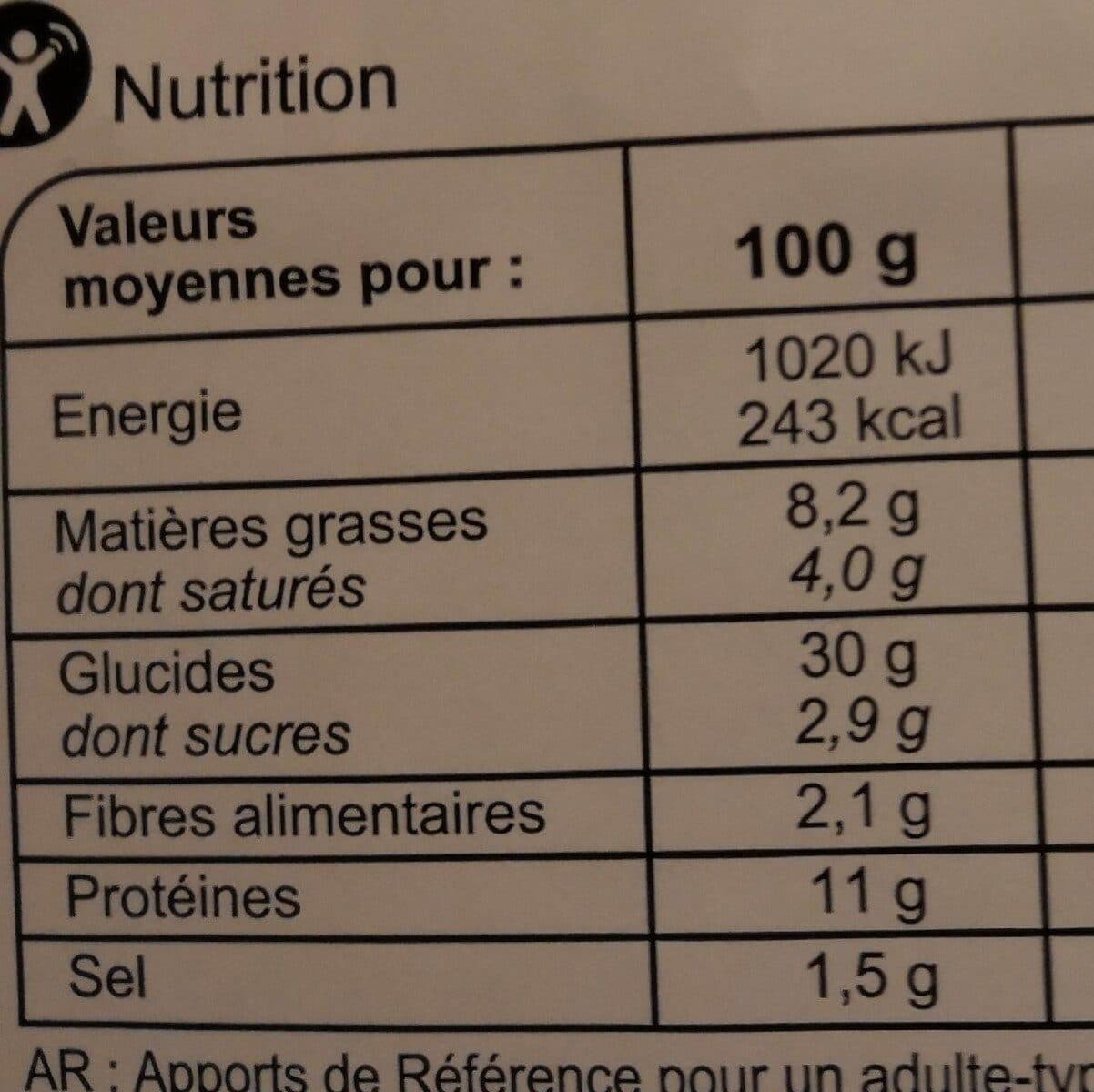 Carrefour Crousty Pizz' Boeuf Cheddar packshot