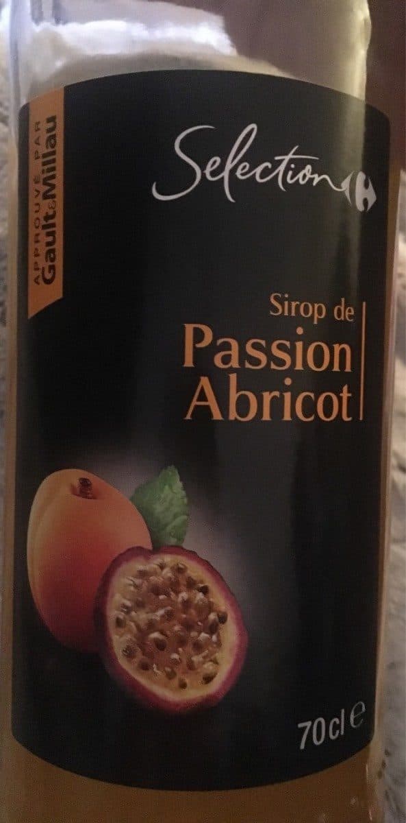 Open Food Facts Sirop passion abricot packshot