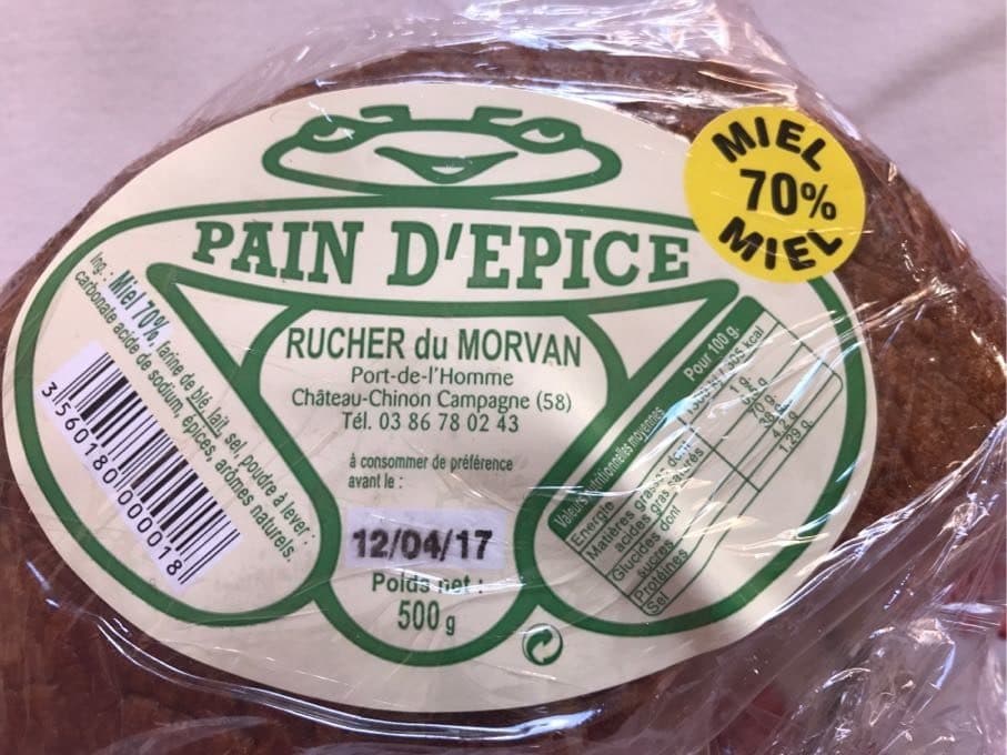 Rucher Du Morvan Pain D'Epice packshot