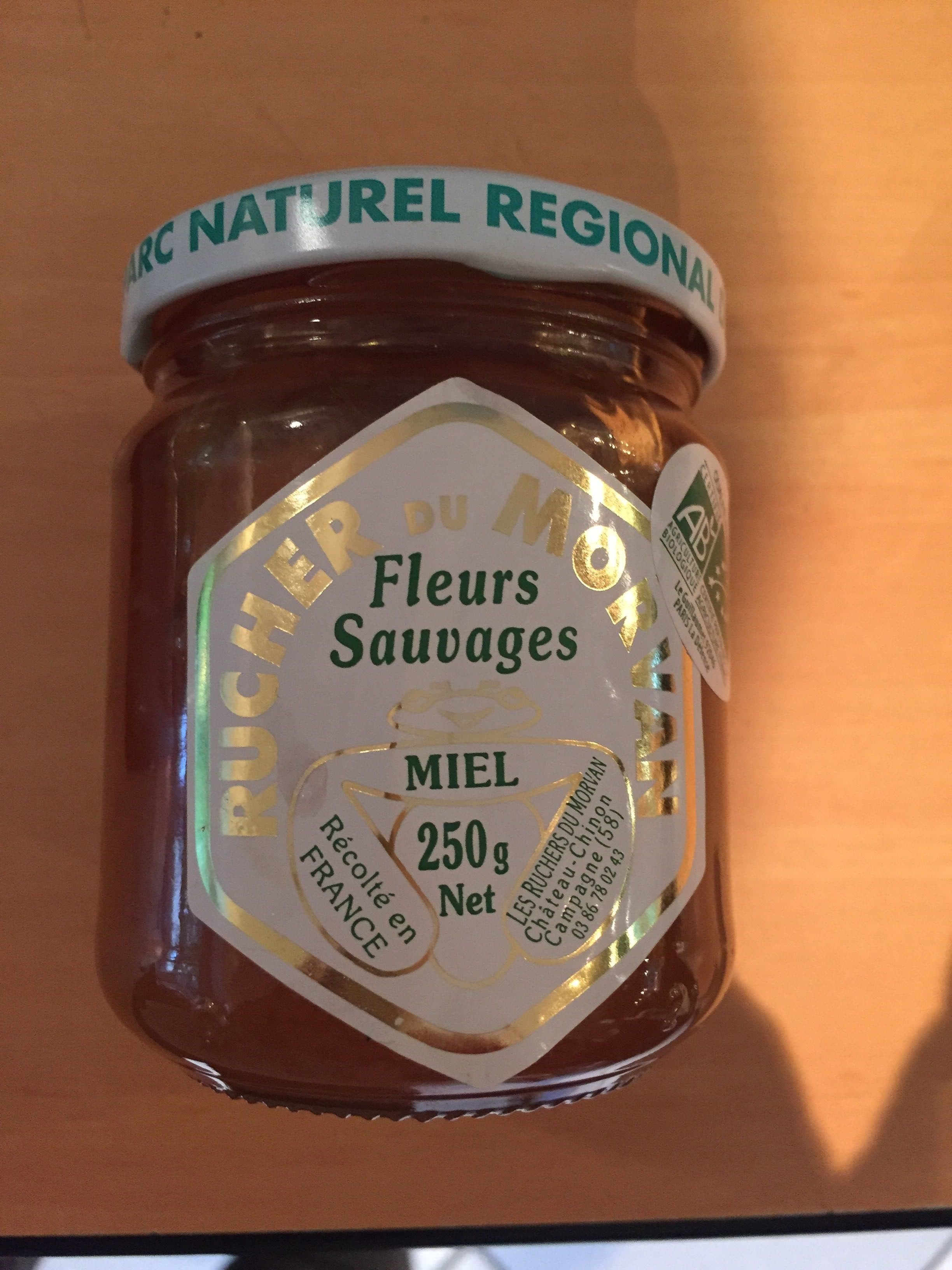 Les Ruchers du Morvan Miel de Fleurs Sauvages packshot
