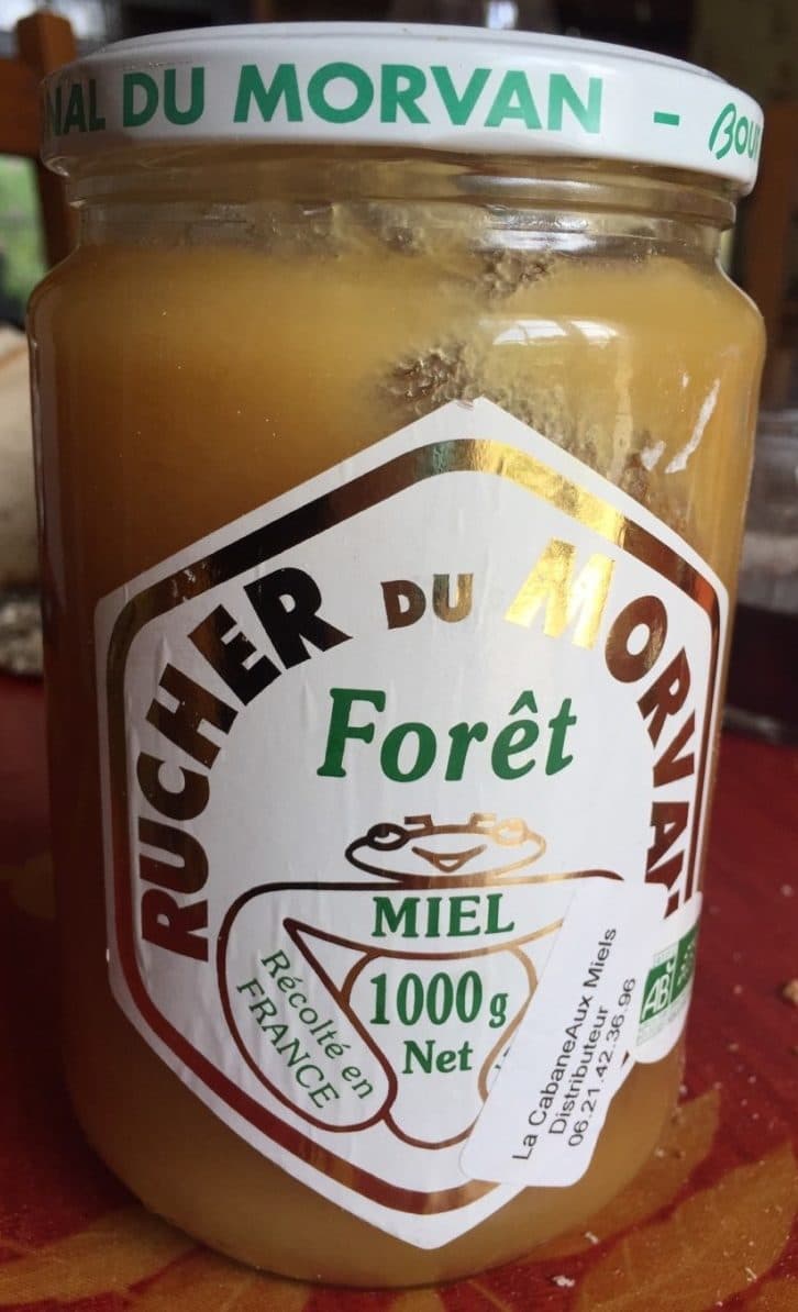 Rucher du Morvan Miel forêt bio packshot