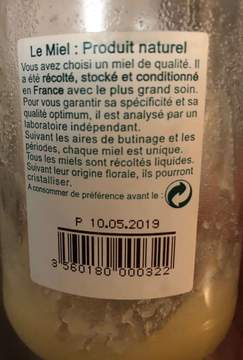 Rucher du Morvan Miel printemps packshot