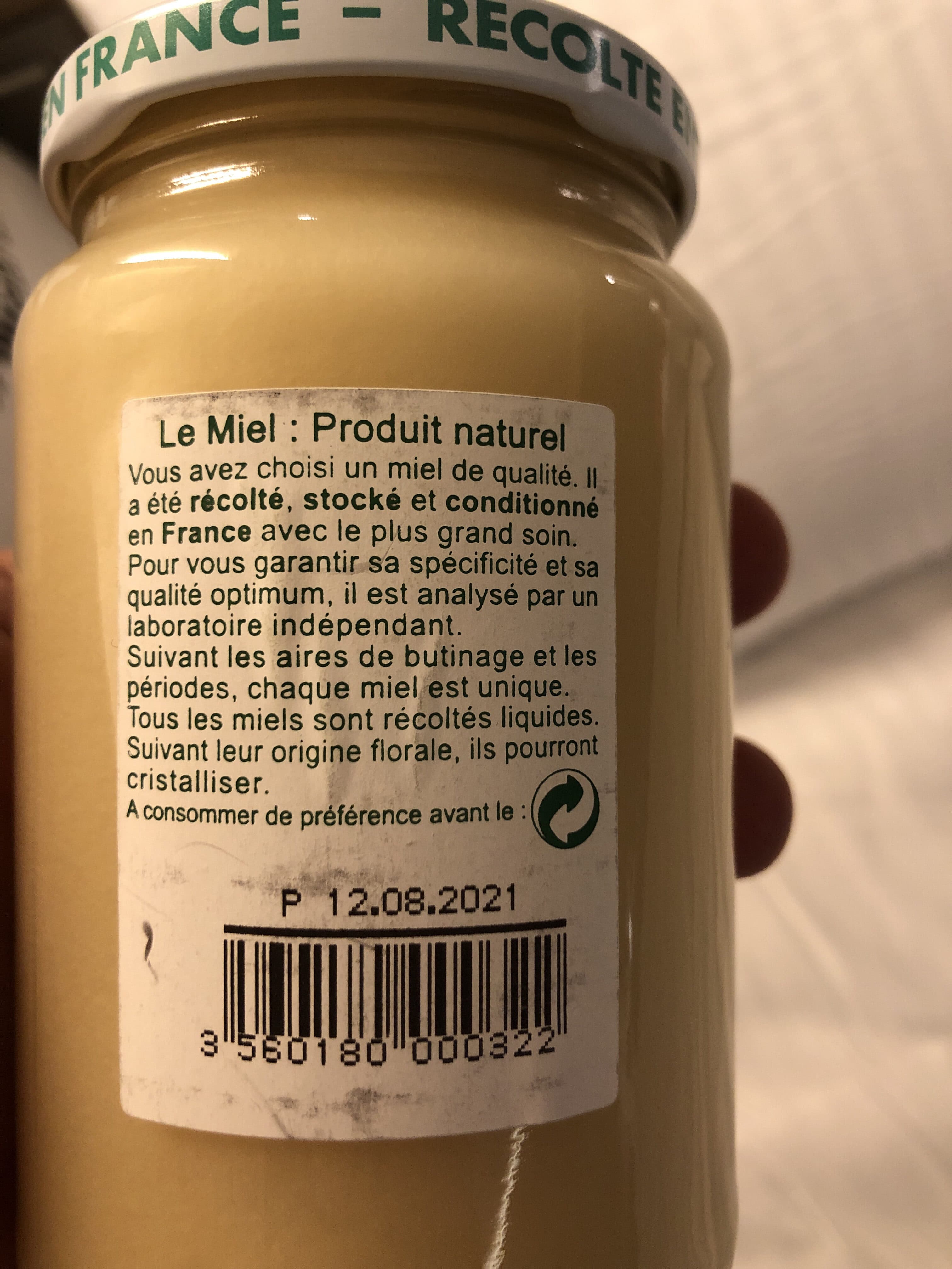 Rucher du Morvan Miel printemps packshot