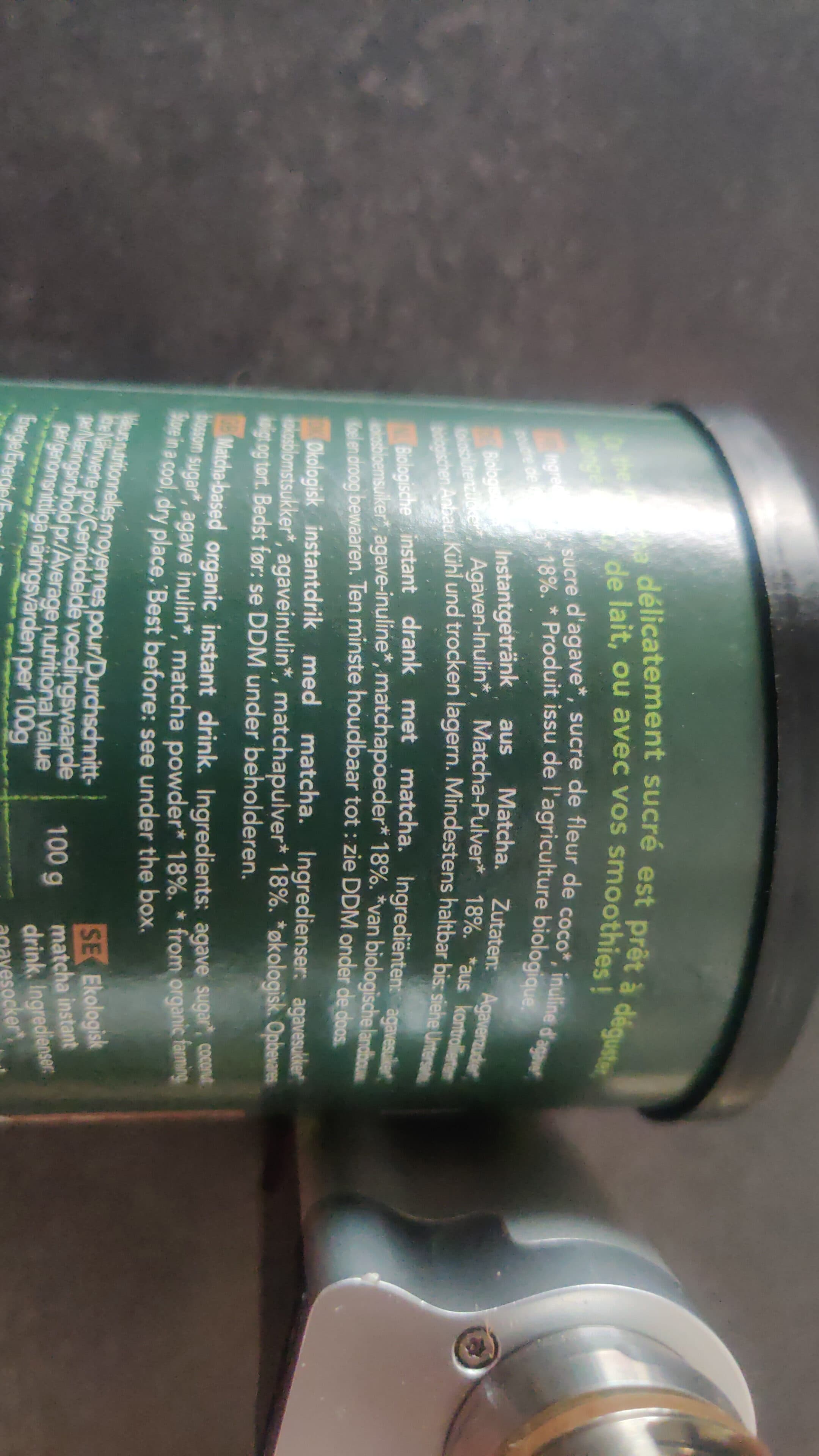 Aromandise Matcha douceur packshot
