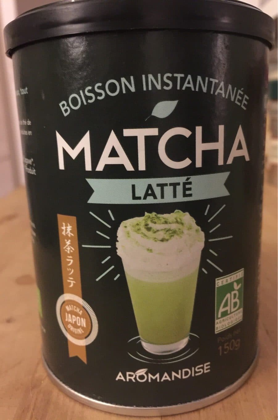 Aromandise Matcha Latté packshot