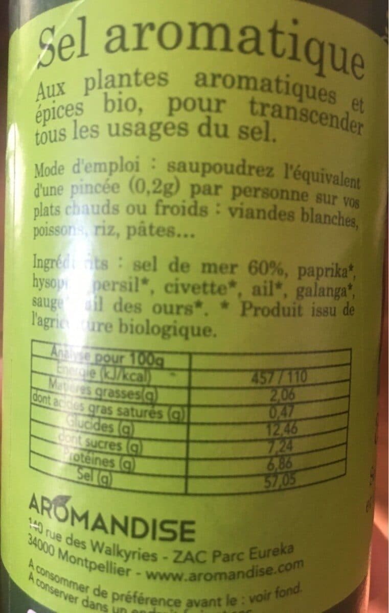 Hildegarde de Bingen Sel aromatique packshot