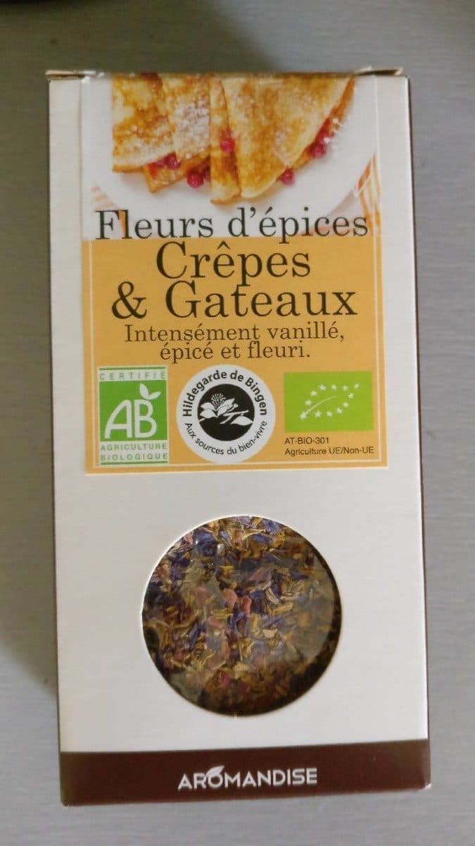 Aromandise Fleurs D Epices Crepes Et Gateaux packshot