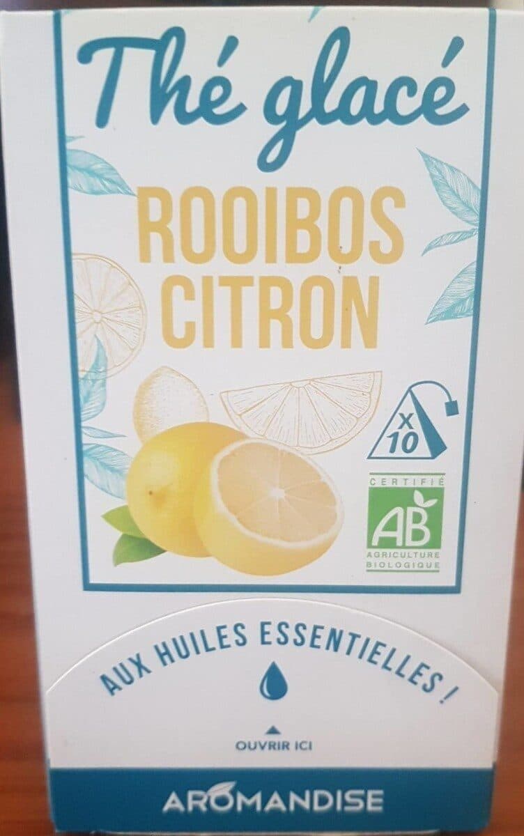 Hildegarde de bingen Thé Glacé rooibos citron packshot