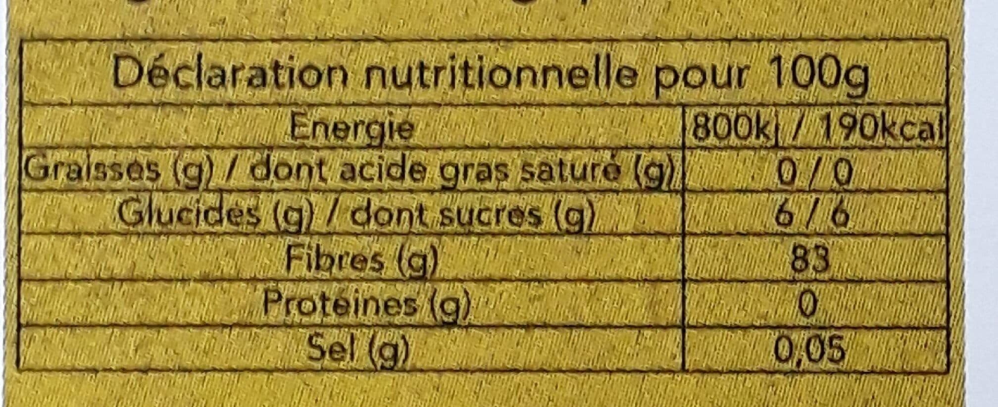 Aromandise Gingembre - Cristaux D'huiles Essentielles - 18G packshot