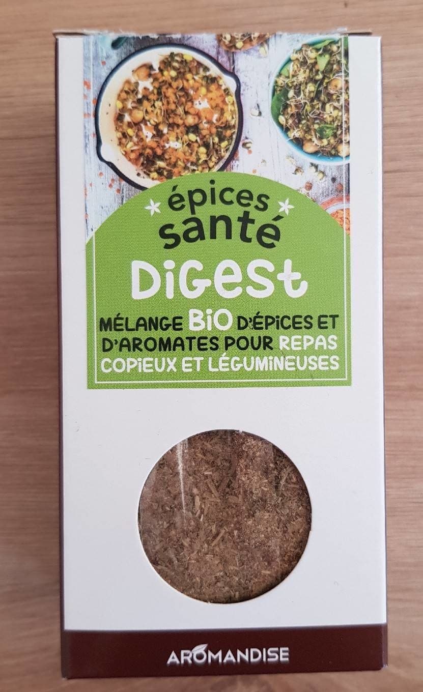 Aromandise Épicés santé digest packshot