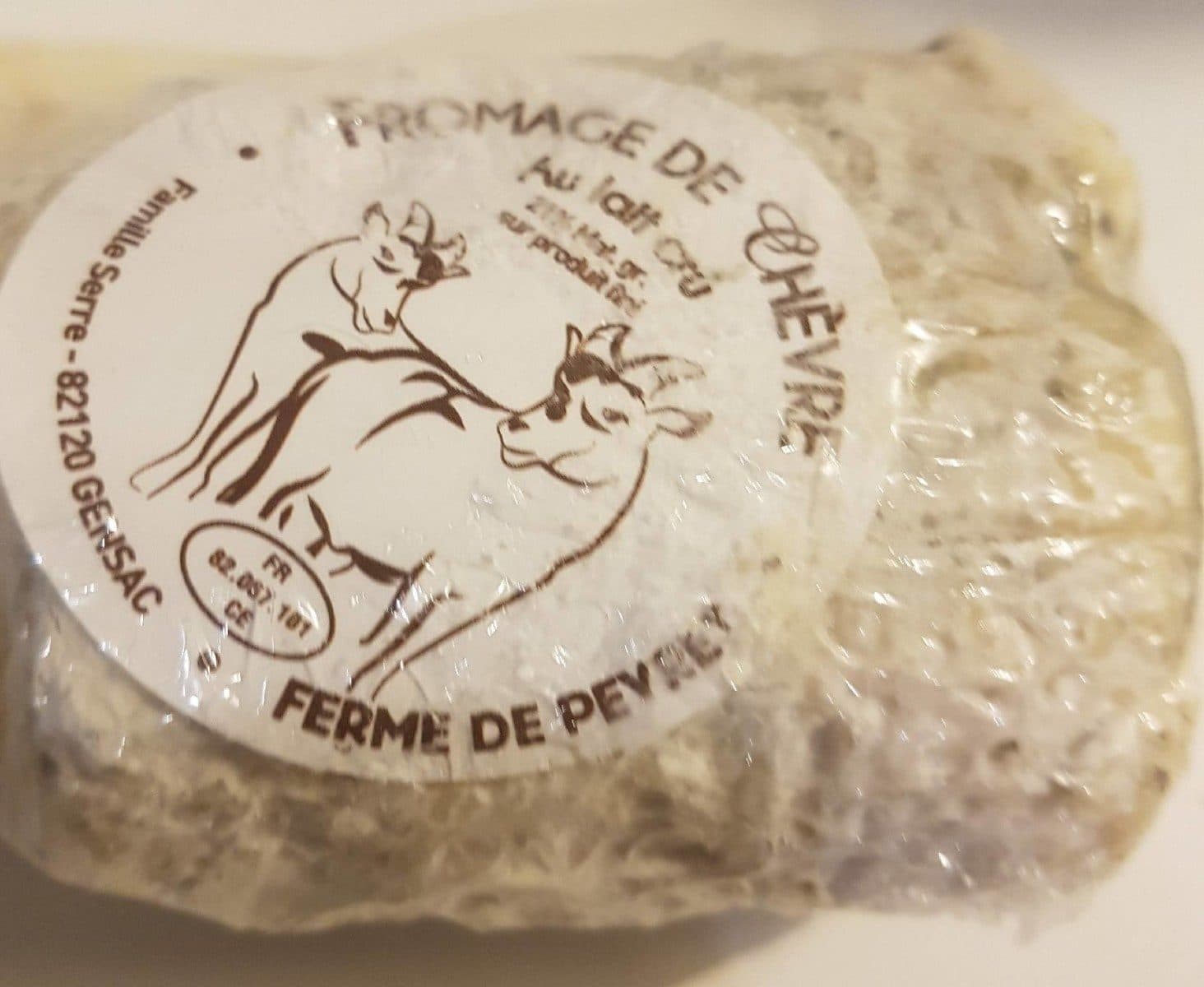 Open Food Facts buchette cendrée packshot