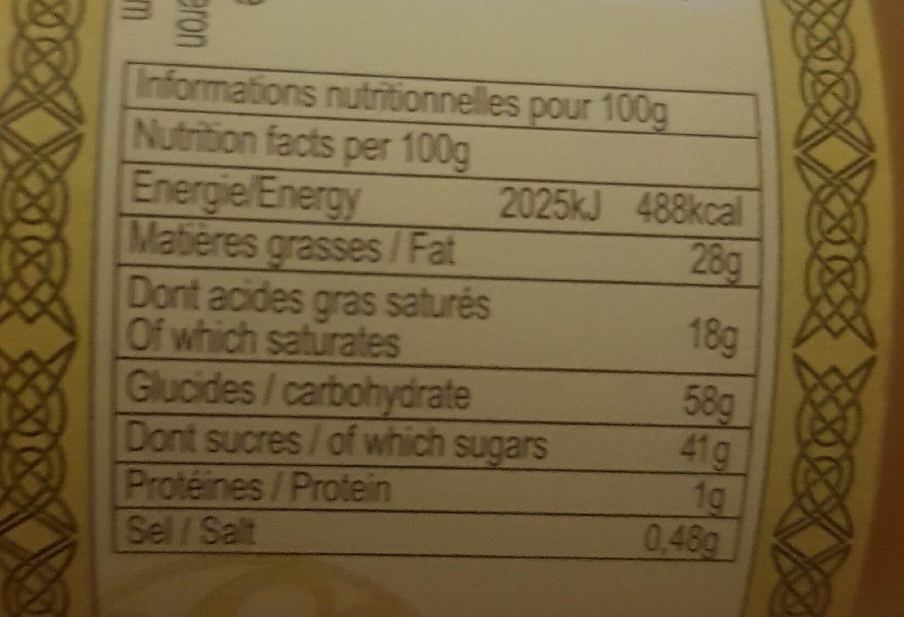 La maison d armorine Salted Butter Caramel Cream packshot