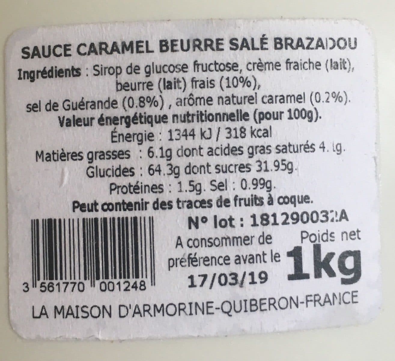 La Maison d'Armorine Le brazadou packshot