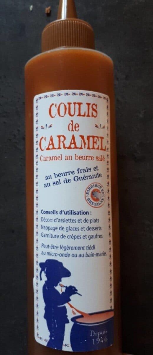 Open Food Facts Coulis de caramel beurre sale packshot